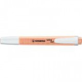 Szövegkiemelő, 1-4 mm, STABILO "Swing Cool", pasztell barack