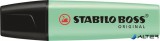 Szövegkiemelő, 2-5 mm, STABILO "BOSS original Pastel", menta