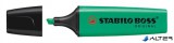 Szövegkiemelő, 2-5 mm, STABILO "BOSS original", türkiz