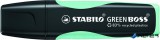 Szövegkiemelő, 2-5 mm, STABILO "Green Boss Pastel", türkiz