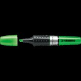 Szövegkiemelõ 2-5mm, hengeres test Stabilo Luminator zöld