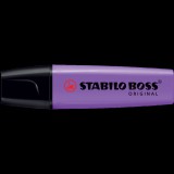 Szövegkiemelõ 2-5mm, vágott hegyû, STABILO Boss original lila