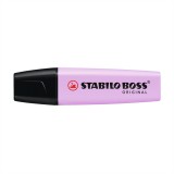 Szövegkiemelõ 2-5mm, vágott hegyû, STABILO Boss original Pastel orgona