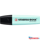 Szövegkiemelõ 2-5mm, vágott hegyû, STABILO Boss original Pastel türkiz