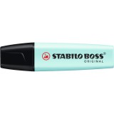 Szövegkiemelő 2-5mm, vágott hegyű, STABILO Boss original Pastel türkiz