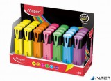 Szövegkiemelő display, 1-5 mm, MAPED "Fluo Peps Classic", vegyes színek