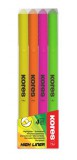 Szövegkiemelő készlet, 0,5-3,5 mm, KORES, 4 különböző szín (IK36240)