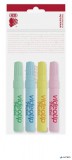 Szövegkiemelő készlet, 1-4 mm, ICO "Videotip", 4 különböző pasztell szín