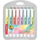 Szövegkiemelő készlet, 1-4 mm, STABILO "Swing Cool Pastel", 8 különböző szín [8 db]