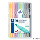 Szövegkiemelő készlet, 1-4 mm, STAEDTLER "362 C", 10 különböző szín