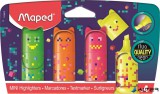 Szövegkiemelő készlet, 1-5 mm, MAPED "Pixel Party Mini", 4 különböző szín