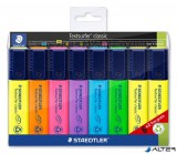 Szövegkiemelő készlet, 1-5 mm, STAEDTLER 'Textsurfer Classic 364', 6+2 különböző szín