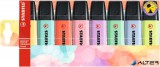 Szövegkiemelő készlet, 2-5 mm, STABILO "BOSS original Pastel", 8 különböző szín