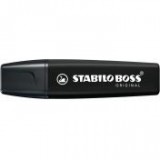 Szövegkiemelő, marker, 2-5 mm, STABILO "BOSS original NatureColors", fekete