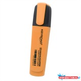 Szövegkiemelõ vágott hegyû, lapos test Keyroad Fluo neon narancs