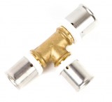 Szűkített T-idom Press 20x16x20 Ötr.