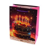 Születésnapos papírtasak 26x32x10cm 71629