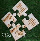 Szülőköszöntő puzzle dísztáskában Apa