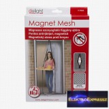 Szúnyogháló függöny ajtóra fehér 100x210