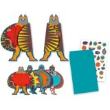 Szuperhősös meghívó kártya - Meghívó - Superheroes invitation cards - Djeco