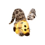 Szürke álló manó LED világítással 23754