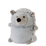 Szürke Süni, mikrózható WARMIESŽ plüss (hűthető, melegíthető, levendulás)