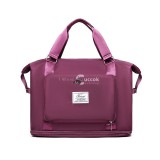 Szürke, vízálló, összehajtható és bővíthető hátizsák utazáshoz és mindennapi használatra