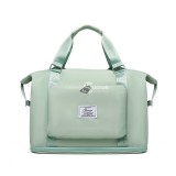 Szürke, vízálló, összehajtható és bővíthető hátizsák utazáshoz és mindennapi használatra