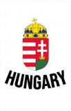 Szurkolói kéztörlő, konyharuha, Hungary, magyar címer