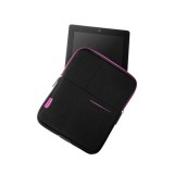 Samsonite U37-029-001 AirGlow Sleeve 9.7" iPad tok fekete-pink (U37-029-001) - Tablet tok