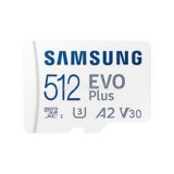 Samsung EVOPLUS UHS-I 512GB MicroSD kártya R130, adapter (MB-MC512KA/EU)