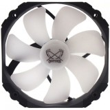 Scythe Kaze Flex 140 Round RGB PWM ház hűtő ventilátor 14cm (KF1425FD18R-P) (KF1425FD18R-P) - Ventilátor