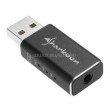 Sharkoon külső hangkártya - Gaming DAC Pro S V2 (USB, 16-300 Ohm, 250mW, 100dB, 3,5 mm Jack, PC/PS4, fekete) (4044951030279)
