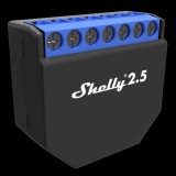 Shelly 2.5 » Kétcsatornás, redőnyvezérlésre is alkalmas okosvezérlés - beépített áramfogyasztás-mérővel