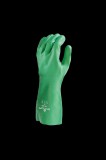 SHOWA GLOVE Co. SHOWA 731 nitril vegyszerálló, biológiailag lebomló kesztyű - 24 db - L - Zöld