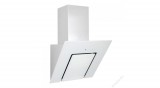 Silverline U-LINED 3423 Design fali döntött fehér üvegernyős páraelszívó 90cm C
