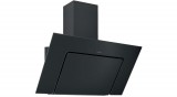 Silverline U-LINED 3423 Design fali döntött fekete üvegernyős páraelszívó 90cm C