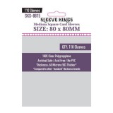 Sleeve Kings Közepes négyzet kártyavédő (110 db-os csomag) 80 x 80 mm