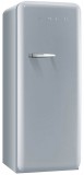 SMEG FAB28RSV5 retro egyajtós hűtőszekrény - jobbos - ezüst