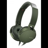 Sony MDR-XB550APG Extra Bass mikrofonos fejhallgató zöld (MDRXB550APG.CE7) (MDRXB550APG.CE7) - Fejhallgató