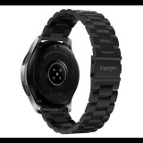 SPIGEN MODERN FIT pótszíj (univerzális, 22 mm fém, állítható) FEKETE [Honor Watch GS 3] (600WB24983) - Szíj