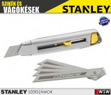 Stanley INTERLOCK fémházas tördelhető pengés kés 18mm - szerszám