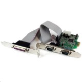 StarTech.com 2x Soros 1x Párhuzamos port bővítő kártya PCIe (PEX2S5531P) (PEX2S5531P) - Bővítő kártyák
