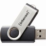STICK 8GB USB 2.0 Intenso Basic Line Black/Silver (3503460) - Pendrive