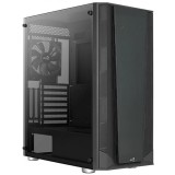 Számítógépház Aerocool Prism v1 ATX Fekete Edzett üveg (ACCM-PB29013.11) - Számítógépház