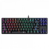 T-Dagger Bora Wired Keyboard Blue Switch Black HU T-TGK315_BLUE_HU