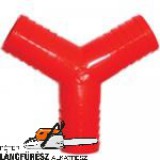 T - vízelosztó 1 -2 x 3/4 piros