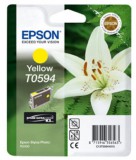 T05944010 Tintapatron StylusPhoto R2400 nyomtatóhoz, EPSON sárga, 13ml (eredeti)