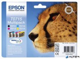 T07154010 Tintapatron multipack Stylus D78, D92, D120 nyomtatókhoz, EPSON, b+c+m+y, 23,9ml