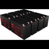 T6 Power battery set for Dell 2700W Rack UPS, VRLA, 12 V (T6APC0002_v86305)